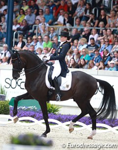 Kristina Bröring-Sprehe and Desperados at the 2016 CDIO Aachen :: Photo © Astrid Appels