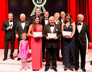 The 2016 PSI Awards: :Carsten Sostmeier, Ullrich and Emma Kasselmann, Kristina Bröring-Sprehe, Philipp Rüpig, Christof Umbach, Dr. Hans-Georg Stihl, Madeleine Winter-Schulze, Klaus Roeser, Sandra Maahn and Paul Schockemöhle. 