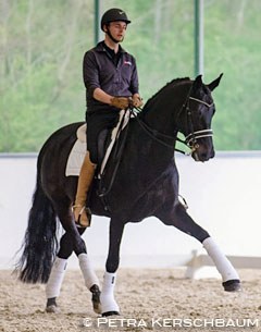 Christian Lanterdinger and Rhea Rubina at the Austrian WCYH selection trial in April :: Photo © Petra Kerschbaum