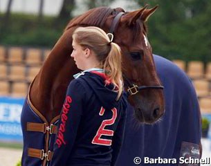 Fabienne Lutkemeier and D'Agostino