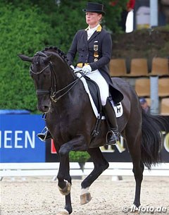 Isabell Werth and Weihegold at the 2016 German Championships :: Photo © LL-foto