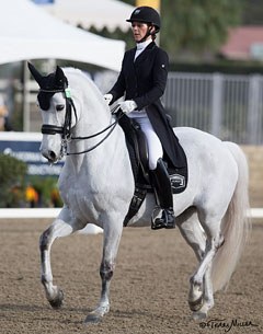 Michelle Reilly and Umeeko at the 2016 CDI-W Burbank :: Photo © Terri Miller