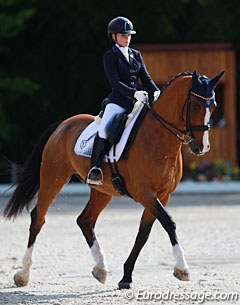 Spanish junior Natalia Bacariza Danguillecourt on Zoef at the 2016 CDIO Compiegne :: Photo © Astrid Appels