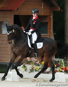 Anthea Hartmann and Rubinario at the 2016 CDIO Compiegne :: Photo © Astrid Appels