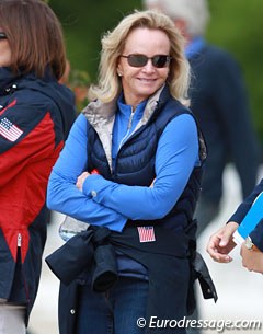 U.S Developing Grand Prix Team trainer Debbie McDonald, who also personally coaches Laura Graves and Kasey Perry