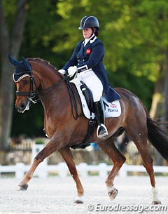Alice Oppenheimer and Headmore Delegate at their last CDI together, the 2016 CDIO Compiegne :: Photo © Astrid Appels