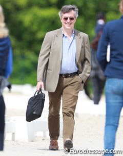 FEI dressage score statistician David Stickland