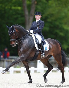 Karen Tebar and Ricardo at the 2016 CDIO Compiegne :: Photo © LL-foto