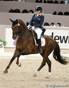 Lisanne Zoutendijk and Watteau at the 2016 CDI Drachten :: Photo © Digishots