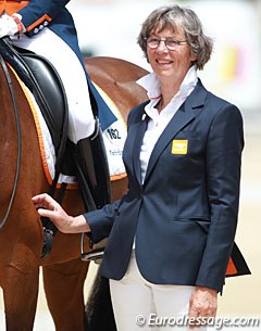 Tineke Bartels at the 2016 European Junior and Young Riders Championships :: Photo © Astrid Appels