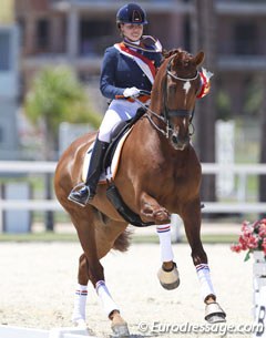 Jeanine Nieuwenhuis and TC Athene are the 2016 European Young Riders Champions