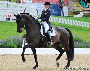 Dorothee Schneider with Rock 'n Rose