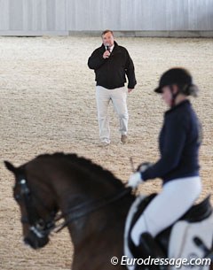 Hartmut Lammers coaching Nicole Wego on SPH Dante