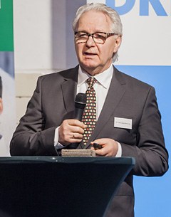 Dr. Karl-Josef Boening at the 2016 Liebenberger Pferdeforum :: Photo © Monique Wuestenhagen