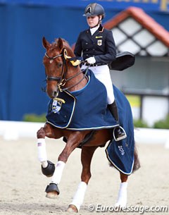 Jil Marielle Becks on Damon's Satelite at the 2016 CDIO-PJYR Hagen :: Photo © Astrid Appels