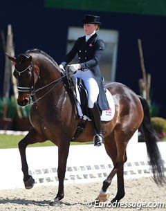 Nanna Skodborg Merrald and Millibar at the 2016 CDI Hagen :: Photo © Astrid Appels