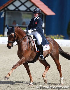 Alice Oppenheimer on Headmore Delegate (by Dimaggio). The pair went on to win the consolation Grand Prix on Sunday