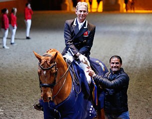 Carl Hester and Wanadoo won the Grand Prix Kur to Music