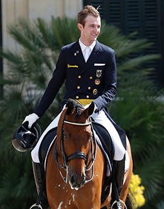 Sönke Rothenberger and Cosmo win the Grand Prix Special at the 2016 CDI Jerez :: Photo © Top Iberian