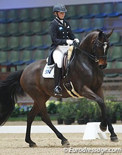 Emma Kanerva and Solina at the 2016 CDI Lier :: Photo © Astrid Appels
