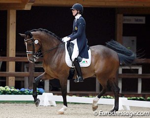 Jorinde Verwimp and Tiamo at the 2016 CDI Lier :: Photo © Astrid Appels