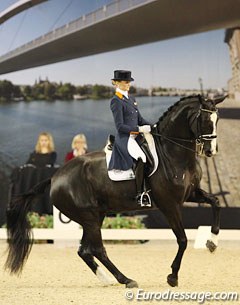 Marieke van der Putten and Ambria at the 2016 CDI Maastricht :: Photo © Astrid Appels