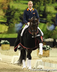 Diederik van Silfhout and Arlando at the 2016 CDI Maastricht :: Photo © Astrid Appels