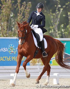 Belarussian Aliaksandra Sazonava on Hofman