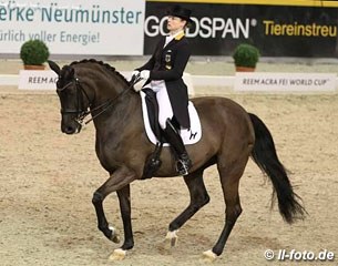 Isabell Werth and Weihegold top the 2016 Western European League World Cup ranking :: Photo © LL-foto
