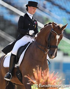 Marina Aframeeva and Vosk at the 2016 Olympic Games in Rio :: Photo © Astrid Appels