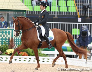 Spanish Claudio Castilla Ruiz had a personal best ride on Alcaide