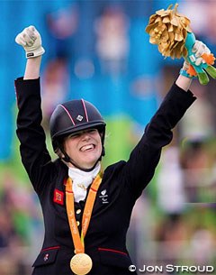 Sophie Christiansen wins triple gold at the 2016 Paralympic Games in Rio