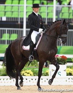 Anders Dahl's Selten HW is in his first year at Grand Prix and made it to the Special at the Olympic Games