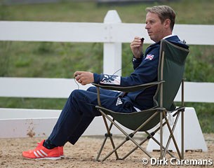 Carl Hester coaching