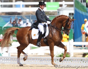 Severo Jurado Lopez and Lorenzo at the 2016 Olympic Games in Rio de Janeiro, Brazil :: Photo © Astrid Appels