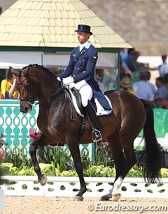 Patrik Kittel and Deja at the 2016 Olympic Games :: Photo © Astrid Appels