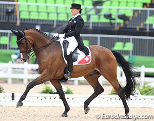 Marcela Krinke-Susmelj and Molberg are always a reliable combination in the show ring and Switzerland's long-time number one duo