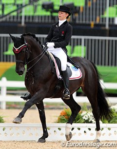 Agnete Kirk Thinggaard and Jojo AZ produced a very sweet, clean round with a nice contact in the bridle