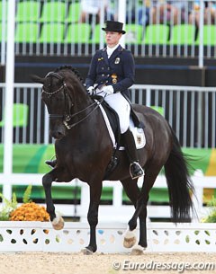Isabell Werth and Weihegold at the 2016 Olympic Games in Rio :: Photo © Astrid Appels
