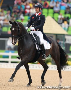 Spencer Wilton and Super Nova at the 2016 Olympic Games :: Photo © Astrid Appels