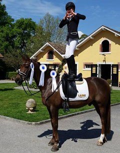 Triple victory for Moritz Treffinger and No Limit at the 2016 CDI Prangins