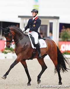 Michael Eilberg and Woodlander Dornroschen at the 2016 CDIO Rotterdam :: Photo © Astrid Appels