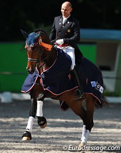 Steffen Peters and Rosamunde win the 3* Grand Prix at the 2016 CDIO Rotterdam