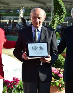 Colonel Ludovico Nava at the 2016 CSI Siena