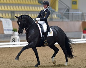 German junior rider Semmieke Rothenberger on Geisha