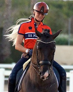 Silvia schooling Sal in another personalized KEP Italia helmet