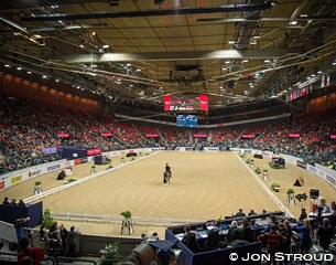 The arena in Gothenburg, where the 2016 World Cup Finals were staged