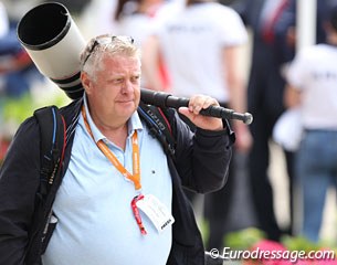 Belgian equestrian photographer Dirk Caremans