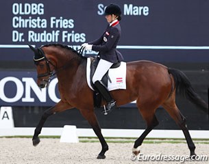 Stephanie Dearing on the lovely Cara Mia RCF (by Cristallo I x Landfriese)