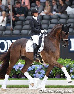 Katrine Kraglund and Bohemian went from last place in the preliminary test, to 1st in the consolation finals and to 8th in the finals 